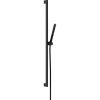 HANSGROHE Pulsify S sprchová súprava, tyčová ručná sprcha 1jet EcoSmart, 90 cm sprchová tyč, jazdec a sprchová hadica 160 cm, matná čierna, 24382670