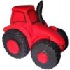 Dekorácia - cukrový traktor čevený 1ks