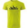 T-ričko Crossfit gym pánske tričko Farba trička: Červená, Farba potlače: Biela, Veľkosť: 3XL