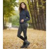 ELT Ella legíny jazdecké thermo celosedový grip Tmavo modrá