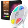 LED pásik RGB 5 m Rolka 12V Lišta Pásik Farebný 50W 4000lm IP20 Silný