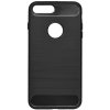 Silikónové puzdro Forcell Carbon pre Apple iPhone 7/8SE 2020 čierne