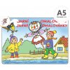 Omaľovanka A5 - Jarné omaľovanky