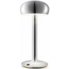Prenosná stojaca lampa EMENDO 29 cm, LED, chrómová, Eva Solo