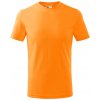 MALFINI BASIC 138 / Tričko, detské - tangerine orange 122