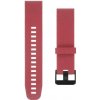 eses Silikónový remienok pre Garmin - Červený, QuickFit 20 mm
