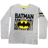 EPLUSM Chlapčenské tričko s dlhým rukávom Batman Farba: Sivá, Veľkosť: 164 / 12–14 rokov