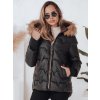 Dámska zimná bunda SNOWMISS s kapucňou Dstreet TY4999 Farba: Čierna, Veľkosť: XL