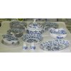 Cibulák súprava 25 ks, J2 originálny cibulák cibuľový porcelán Dubí