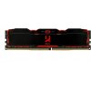 DIMM DDR4 16GB 3200MHz CL16, GOODRAM IRDM X BLACK IR-X3200D464L16A-16G GoodRAM