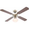 Globo 0309 - Stropný ventilátor CHAMPION 1xE27/60W/230V + záruka 3 roky zadarmo