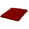 Sunfun Podsedák, 48 × 48 cm, červený, 5344455352