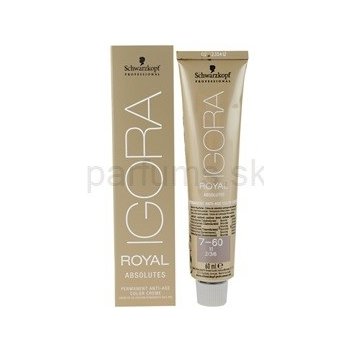 Schwarzkopf Igora Royal Absolutes 9-60 (Colorists´s Anti-Age Color ) 60 ml