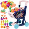 Nákupný vozík + zelenina a ovocie na krájanie Shop fun 36 ele ZA4791