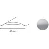 Döllken Profiles Prechodový profil strieborný DP 64 S 40x1800mm