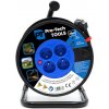 Predlžovací kábel 25m na bubne 3x2,5mm IP20 PVC Pro-Tech TOOLS 13805
