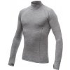 Sensor Merino Bold tričko dl.rukáv roll neck cool gray