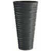 Kvetináč SAND SLIM antracit 29,6cm