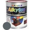 Farba na kov hrdzu i drevo DUPLI-COLOR Alkyton sivá tmavá RAL7005 lesklá 750 ml