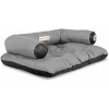 JAKS Vodeodolný pelech pre psa Sofa 80 x 60 cm šedý