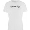 Triko CRAFT CORE Essence Logo bílá XL