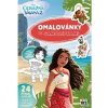 Omalovánky A4 se samolepkami Vaiana 2