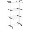 SONGMICS sušiak na bielizeň s kolieskami – 4 úrovne, skladací LLR701 Farba: biela