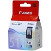 Canon originál ink CL511, color, blister s ochranou, 245str., 9ml, 2972B010, 2972B004, Canon MP240, MP260