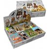 Miniblok DONAU Divé zvieratá, 3D, 40 listov, 6,4x8,25cm, mix motívov, display 80 ks