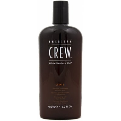 American Crew 3in1 Tea Tree šampón kondicionér a sprchový gél 450 ml