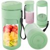 Household USB elektrický mixér na smoothie a kokteily / Zelená