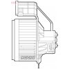 Vnútorný ventilátor DENSO DEA23020