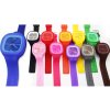 Silikónové analógové hodinky hranaté – štýlové a ľahké unisex hodinky Motív: 2