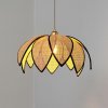 OSRAM závesné svietidlo Decor Rattan Lotus, Ø 48 cm, béžová, E27 - 4058075847248