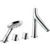 12426000 -HANSGROHE Axor Starck Organic - Termostatická 4-otvorová baterie na sokl, chrom