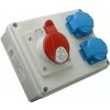 Rozvodnica IP 54 - 1x16A/4P/ 400V + 2x 250V ROSP 1630