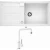 Blanco METRA XL 6 S biela + excentrické ovládanie + Blanco MILI biela 523107