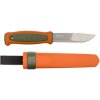 MORAKNIV Nôž s pevnou čepeľou Kansbol Hunting (S) - olive green / burnt orange (NZ-KHS-SS-0295)