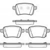 Sada brzdových platničiek kotúčovej brzdy REMSA 1450.22