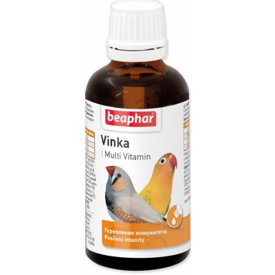 Beaphar Vinka vitaminové kapky ptáci 50ml
