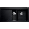 Franke Fragranitový drez MTG 651-100/7, 100x52 cm, onyx 114.0250.538