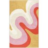 Žltý/ružový prateľný koberec 160x230 cm Raspberry Creamsicle – Mila Home