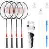 Wilson Badminton Set Čierna/Červená L3 Bedmintonový set