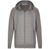 Miners mate unisex hybridná bunda MY810 Grey Solid