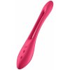 Vibrátor SATISFYER ELASTIC JOY červený