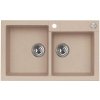 Alveus Rock 90 Granitový drez beige 1090962