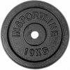 inSPORTline Castblack Liatinové závažie 10 kg 30 mm