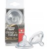Tommee Tippee 221421 Náhradné cumlík C2N hustá strava 6 m+, 2ks