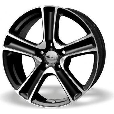 Brock RC19 5.5x15 4x100 ET42 black polished