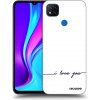 Picasee silikónový prehľadný obal pre Xiaomi Redmi 9C - Milujem ťa